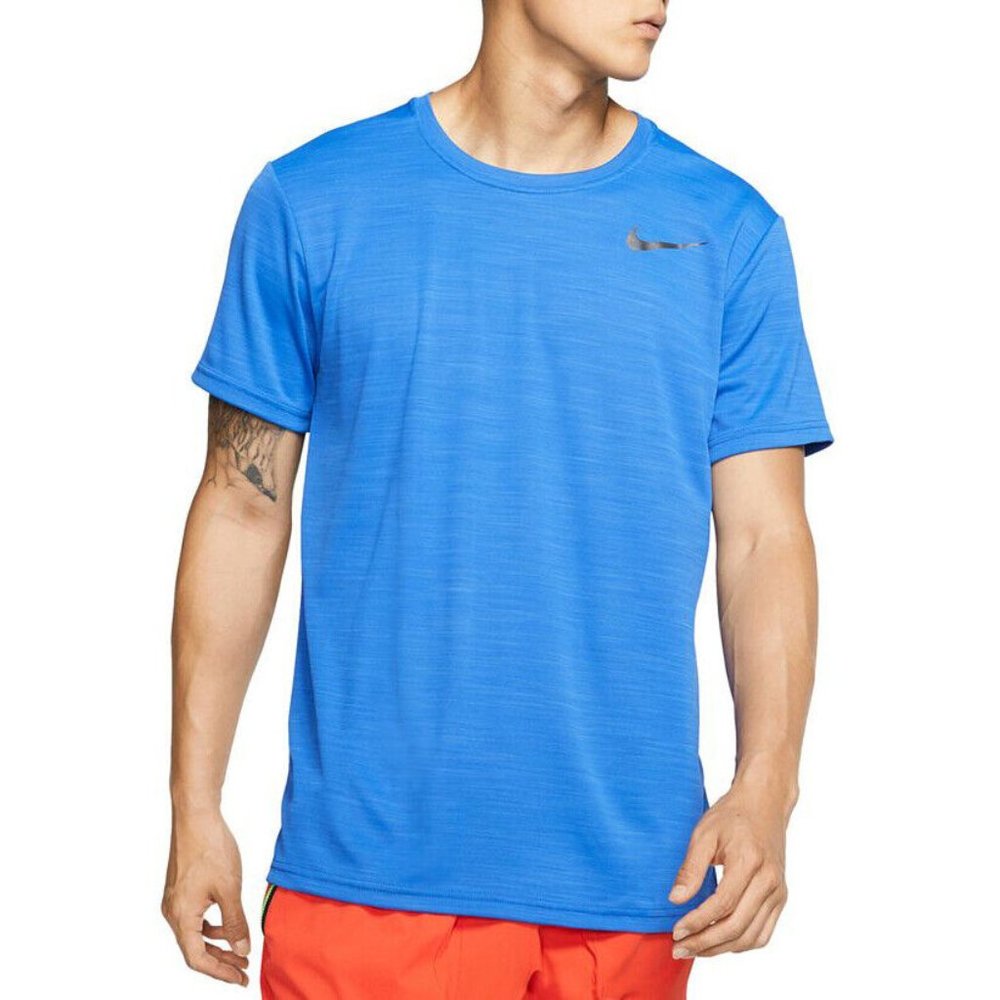 Nike Training T-Shirt Mens Dri-Fit Lightweight Stretch Activewear Performance Te